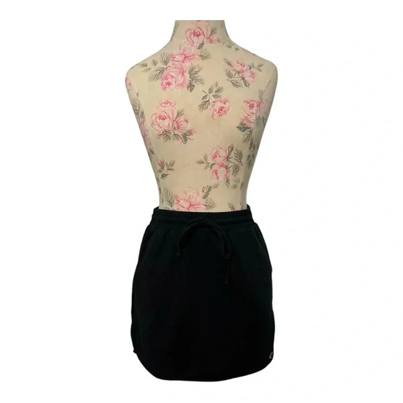 CALME By Johnny Was Skirt Size Large Terry Commuter Short Black Athleisu… - Picture 2 of 8